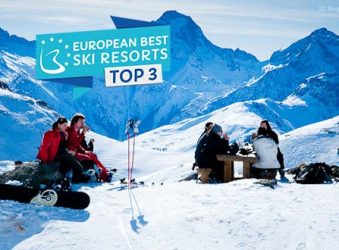 Alpe d'Huez was voted number 2 in the best ski resorts in the world 2018