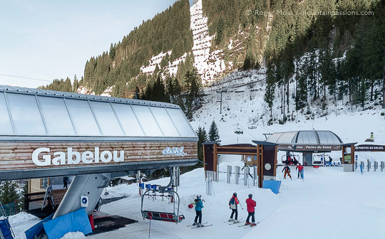 Gabelou chairlift, Chatel, Portes du Soleil, French Alps