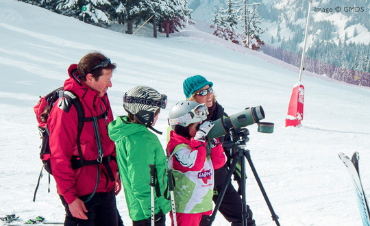 Guided outings to observe wildlife, Flaine, Grand Massif, French Alps