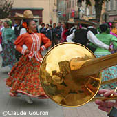 Mexican festival, Barcelonnette