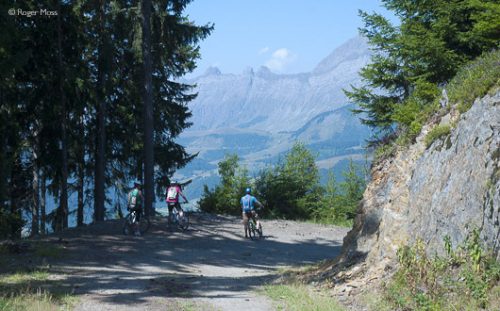 Mountain biking from Les Saisies