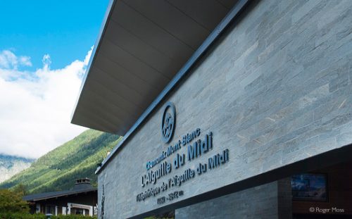 Aiguille du Midi visitor centre and cable car station, Chamonix