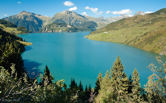 The Lac de Roselend, Beaufortain