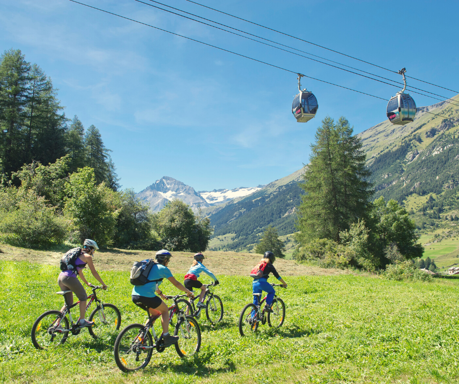 Cycling in the Alps