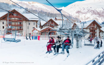 Chalets du Galibier ski apartments, Valloire, French Alps