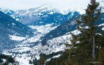 Chatel village overview, Portes du Soleil