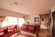 Typical interior, Chalet des Dolines, Montgenevre