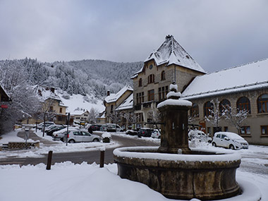 The village of St Pierre-de-Chartreuse