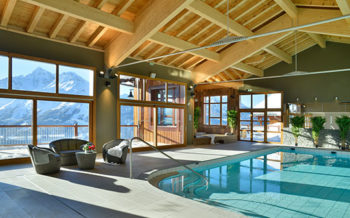 Summit Spa and Pool, Hyatt Centric Hotel, La Rosiere, French Alps