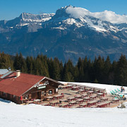Le Coeur d'Or mountain restaurant, Combloux