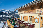 Mountain restaurant Le Vent Volet, Crest Voland