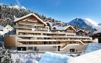 Residence le Saphir, self-catered apartments in Vaujany, French Alps - artists impression