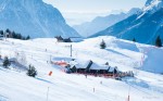 A first glimpse of the Vaujany's own terrain, from the Montfrais 4-seater chairlift.