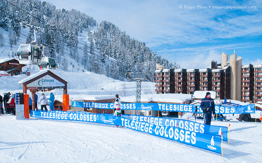 Colosses chairlift, La Plagne