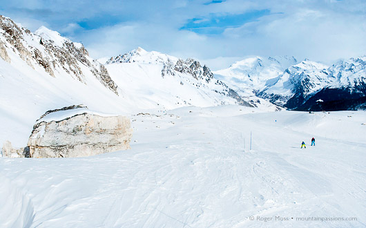 Intermediate cruising, Les Arcs