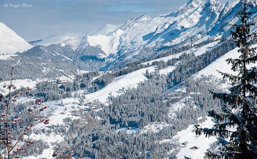 The Manigod valley, La Clusaz