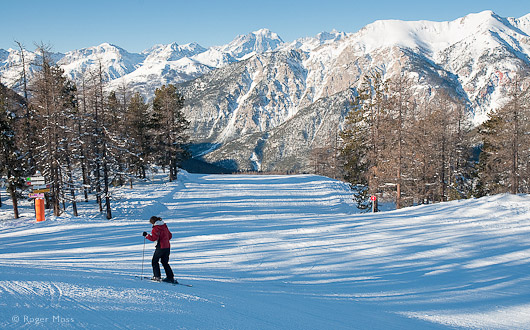Intermediate territory on the Italian side of Montgenevre, Monts de la Lune