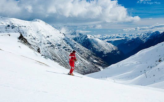 ESF skier, Piau Engaly