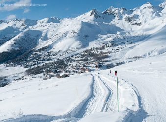 The homeward run is a breeze, thanks to low temperatures having kept snow conditions close to perfect.