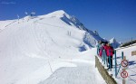 Top of Le Mont Dore cable car station.