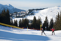 Cross-country skier, Les Saisies