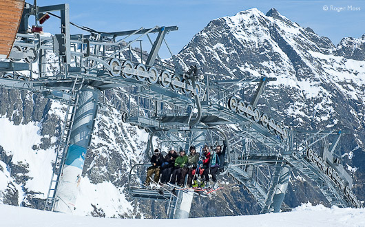 6 seater chairlift, Piau Engaly