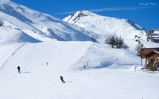 Rocheur Noir serves blue pistes, Puy-Saint-Vincent