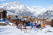 La Dame Blanche ski-in ski-out apartments,  Puy Saint Vincent 1800