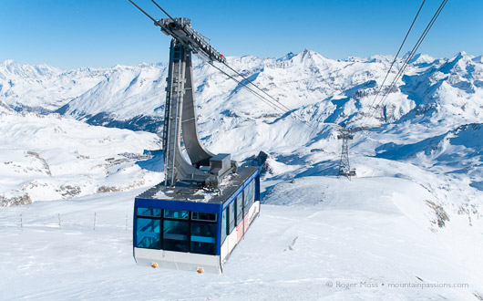 Grand Motte cable car, Tignes