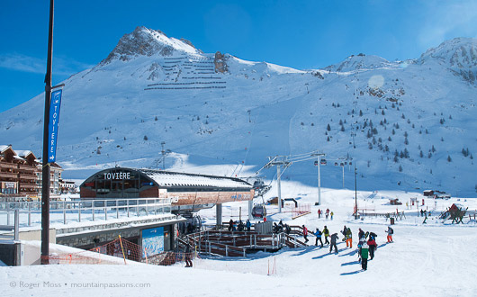 Gondola ski-lift Toviere, Tignes