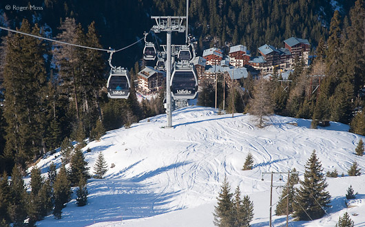 Arrondaz gondola, Valfrejus