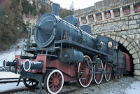 Valfrejus locomotive