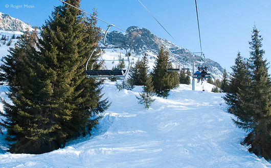 Montfrais chairlift, Vaujany