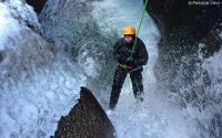 winter canyoning