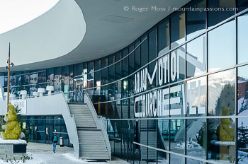 Exterior of Aqua Motion Centre, Couchevel